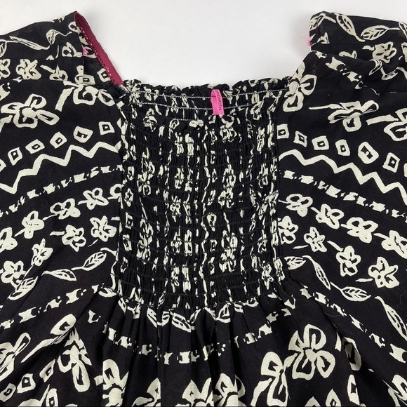 Super Lucky Cat Womens Blouse, Black White - Picture 4 of 8